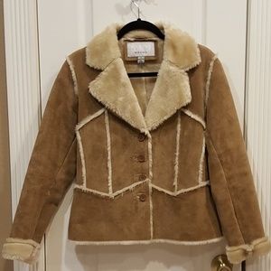 Wilson Shearling Leather Jacket Medium